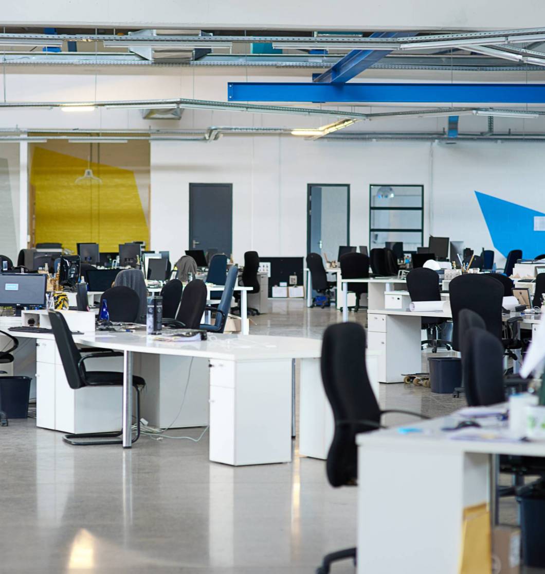 Pick your seat in the world of possibilities. Shot of an empty office